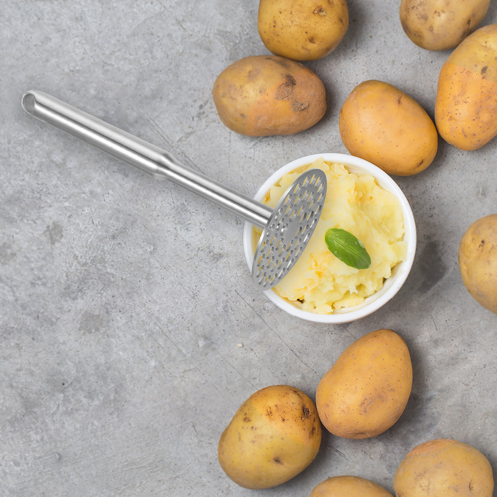 Baby Food With Avocado - Effortless Mashing Stainless Steel Potato Smasher