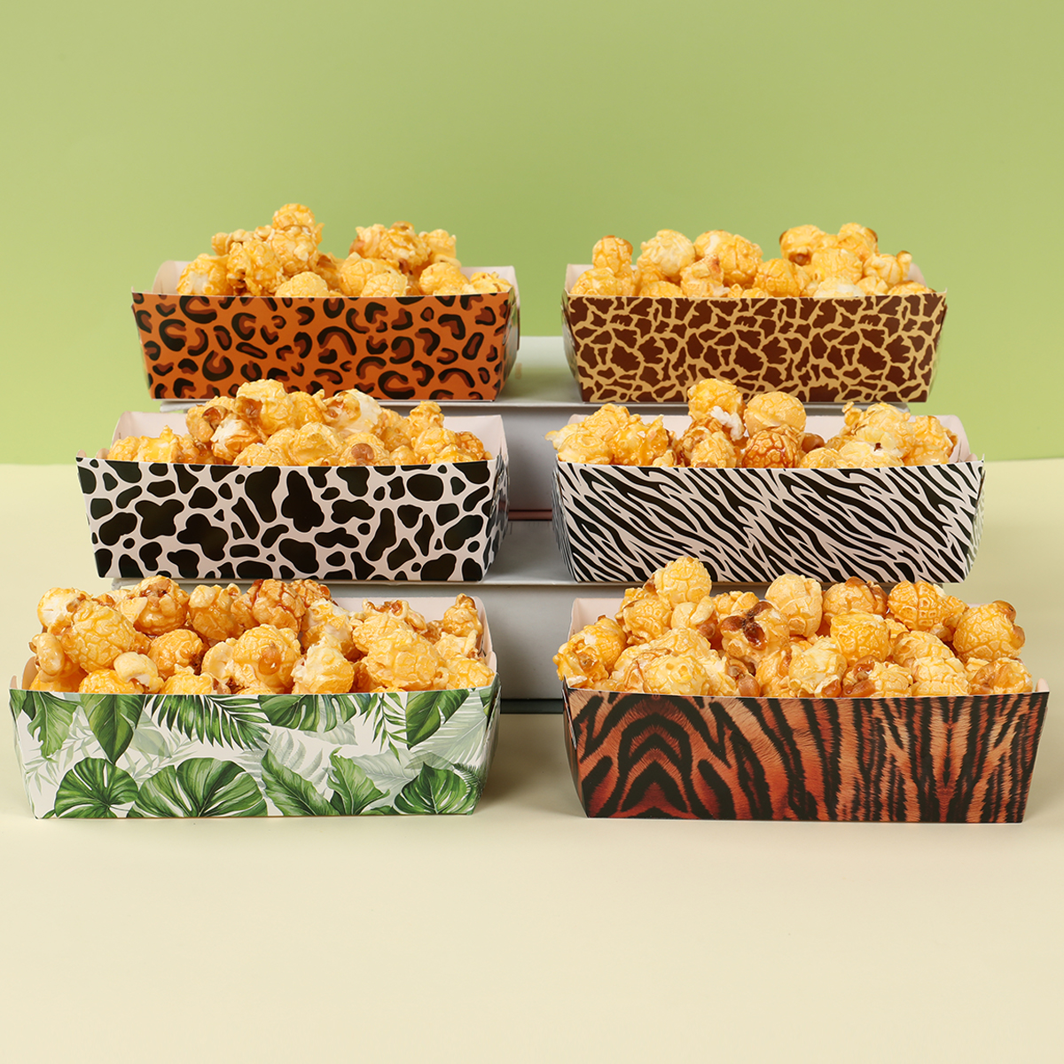 Baby Food For 1 Year Old - Jungle Animal Mini Snack Trays Leopard