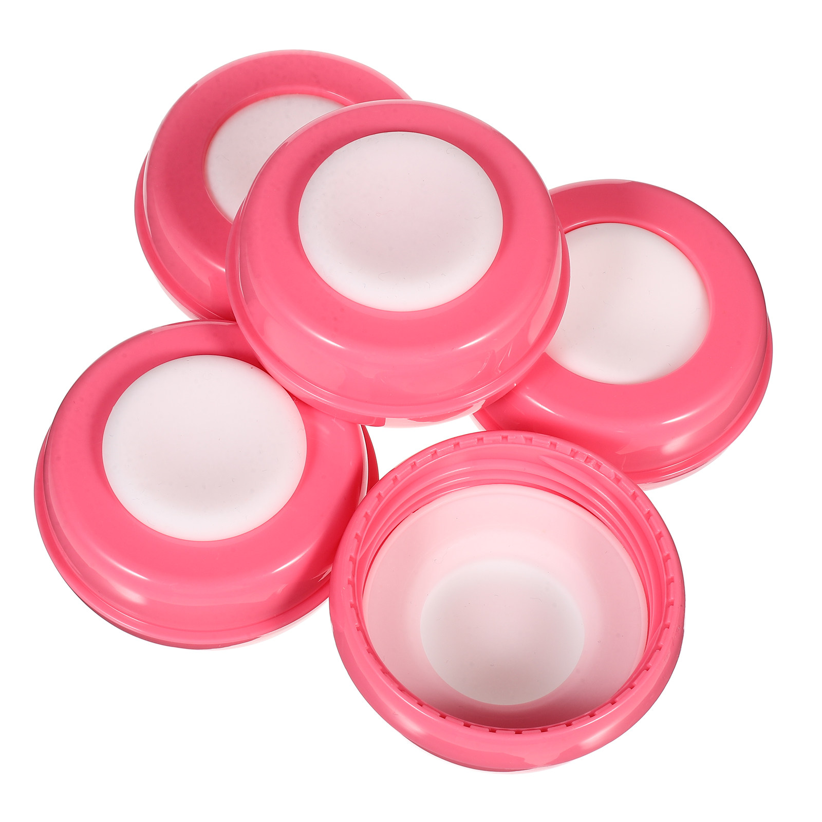 Baby Food Glass - 5Pcs Leak-Proof Silicone Sealing Disks for