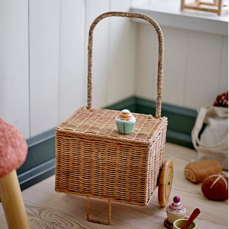Rattan Baby Push Wagon Toy Woo - Baby Food With Fiber บทวิจารณ์และราคา