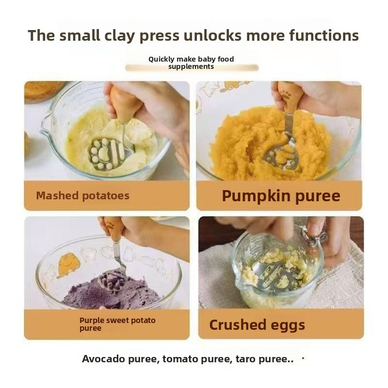 Stainless Steel Bear Claw Pota - Baby Food With Avocado บทวิจารณ์และราคา