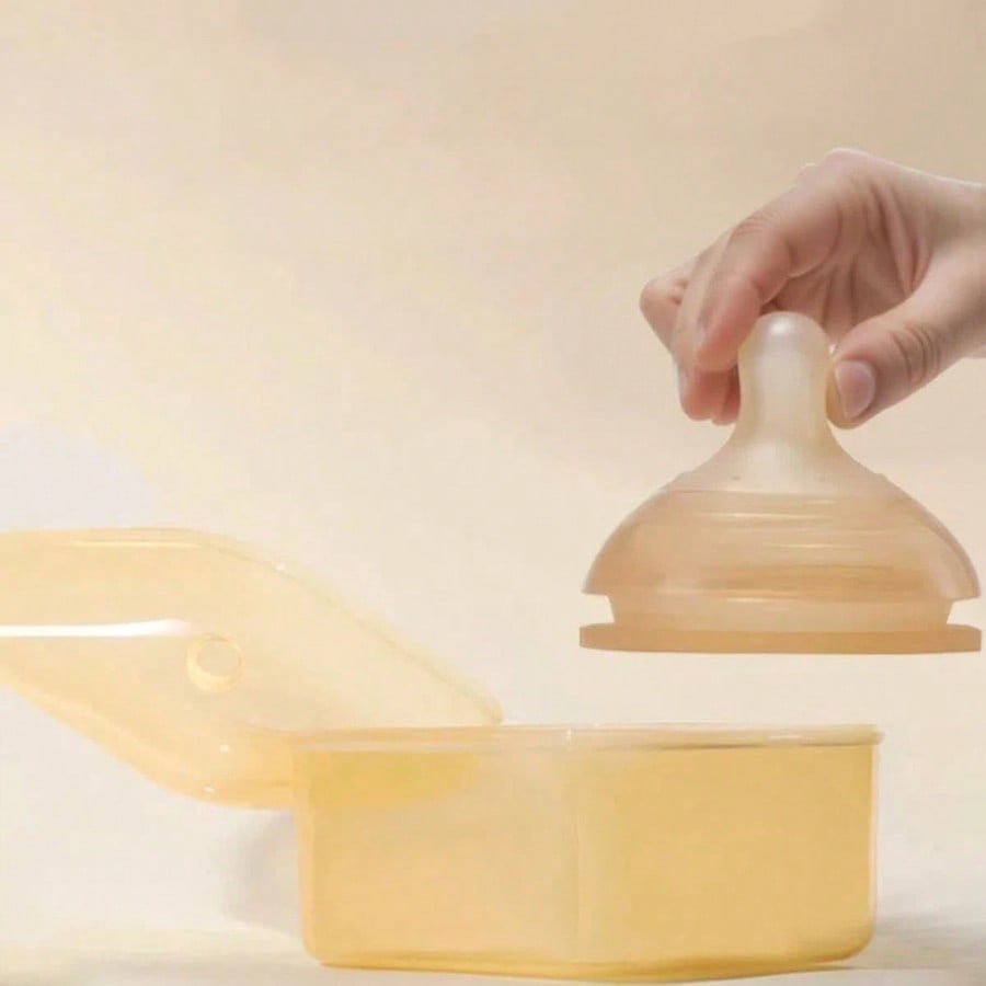 1pc Wide-neck Baby Bottle Nipp - Baby Food Glass บทวิจารณ์และราคา