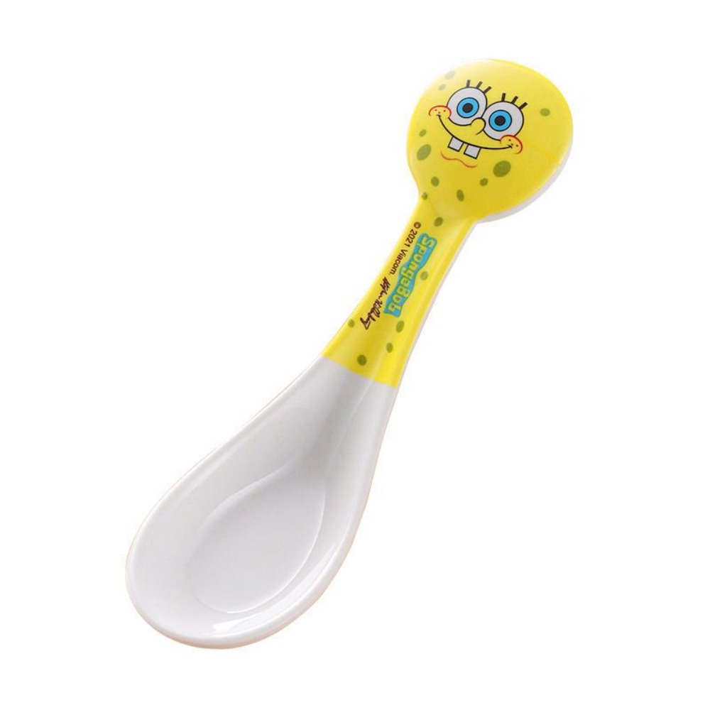 Cute Cartoon SpongeBob Bamboo  - Baby Food With Fiber บทวิจารณ์และราคา