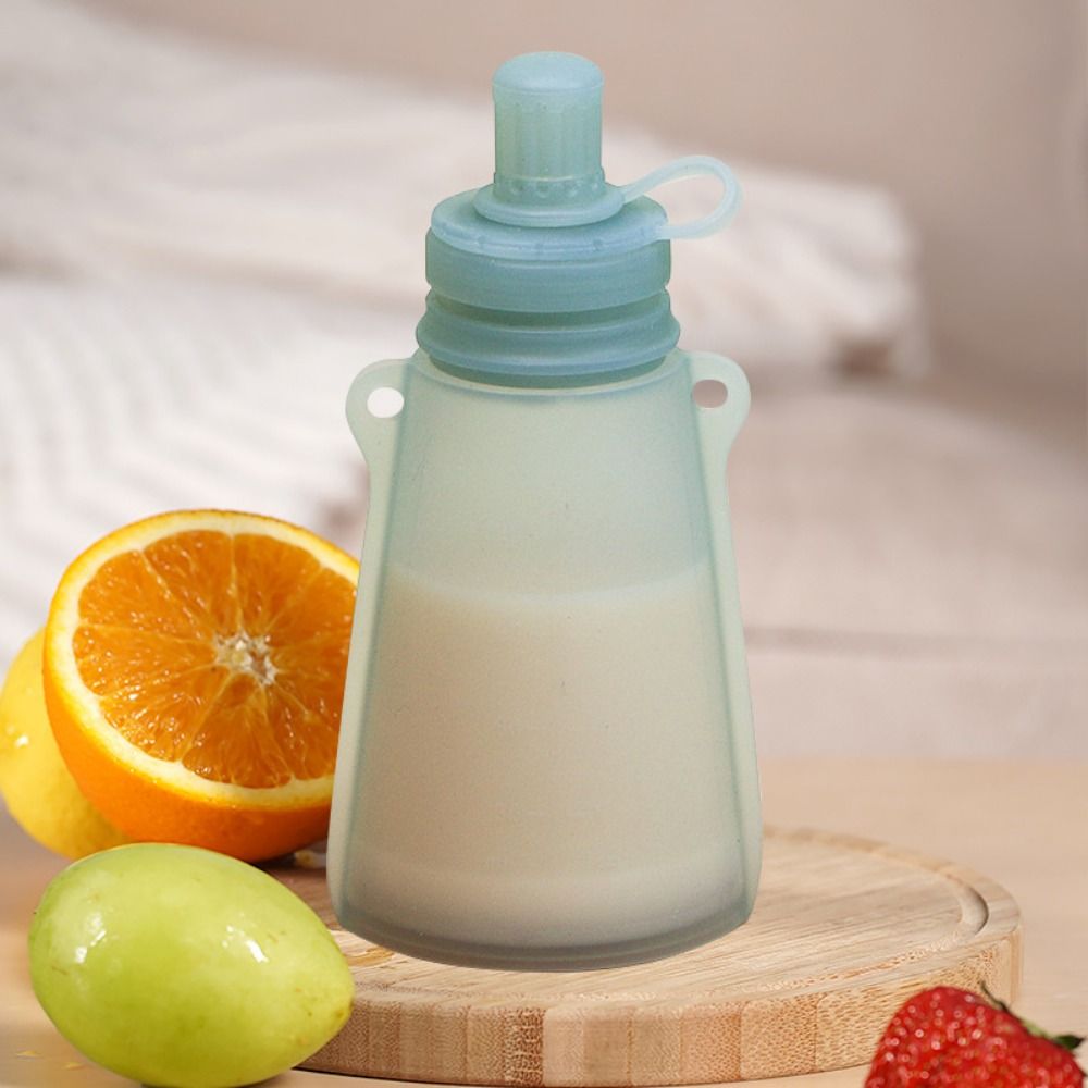 BPA Free Silicone Baby Food Po - Baby Food Reusable Pouches บทวิจารณ์และราคา