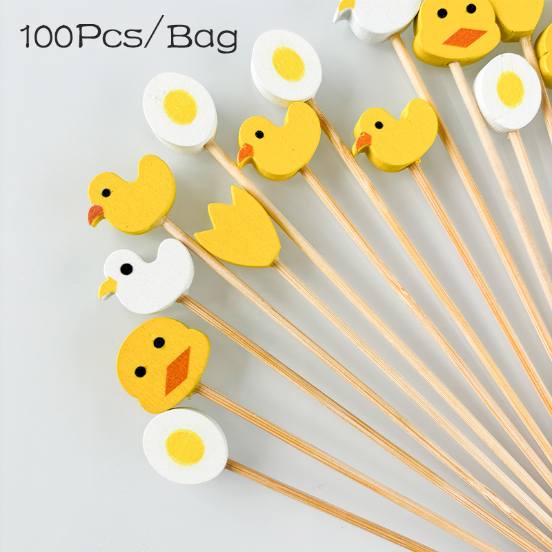 100Pcs Cute Yellow Duck Egg Di - Baby Food Yellow บทวิจารณ์และราคา