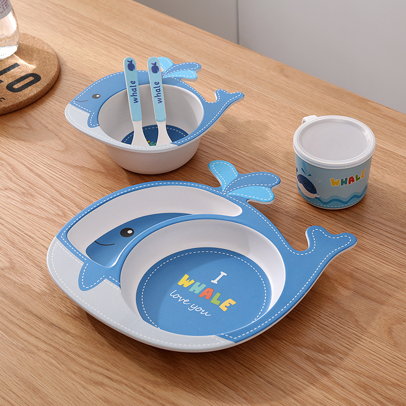 Natural Bamboo Fiber Tableware - Baby Food With Fiber บทวิจารณ์และราคา