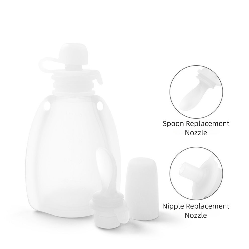 Reusable Baby Food Pouch Non B - Baby Food Reusable Pouches บทวิจารณ์และราคา