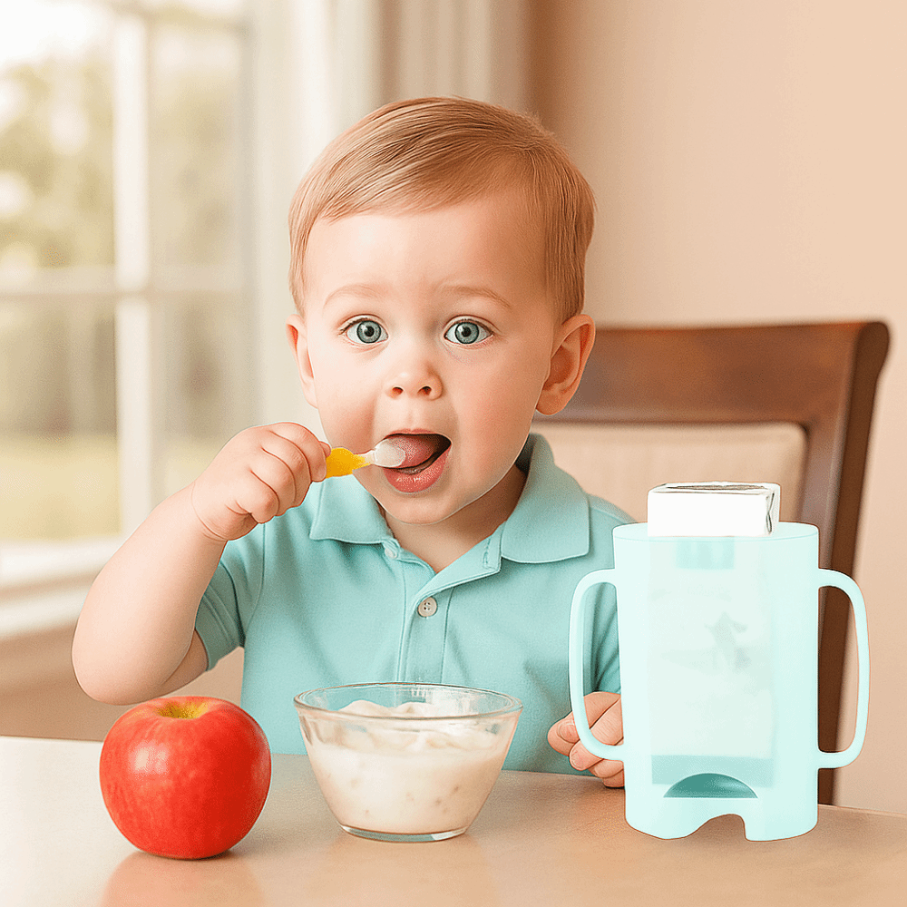 Plastic Squeeze Pouch Holder C - Baby Food Reusable Pouches บทวิจารณ์และราคา