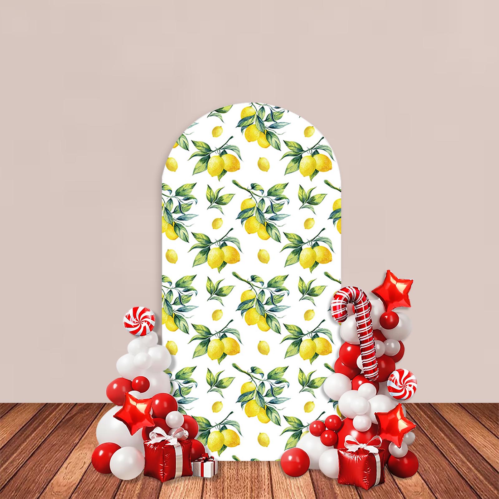 Lemon Bride to Be Arch Backdro - Baby Food Yellow บทวิจารณ์และราคา