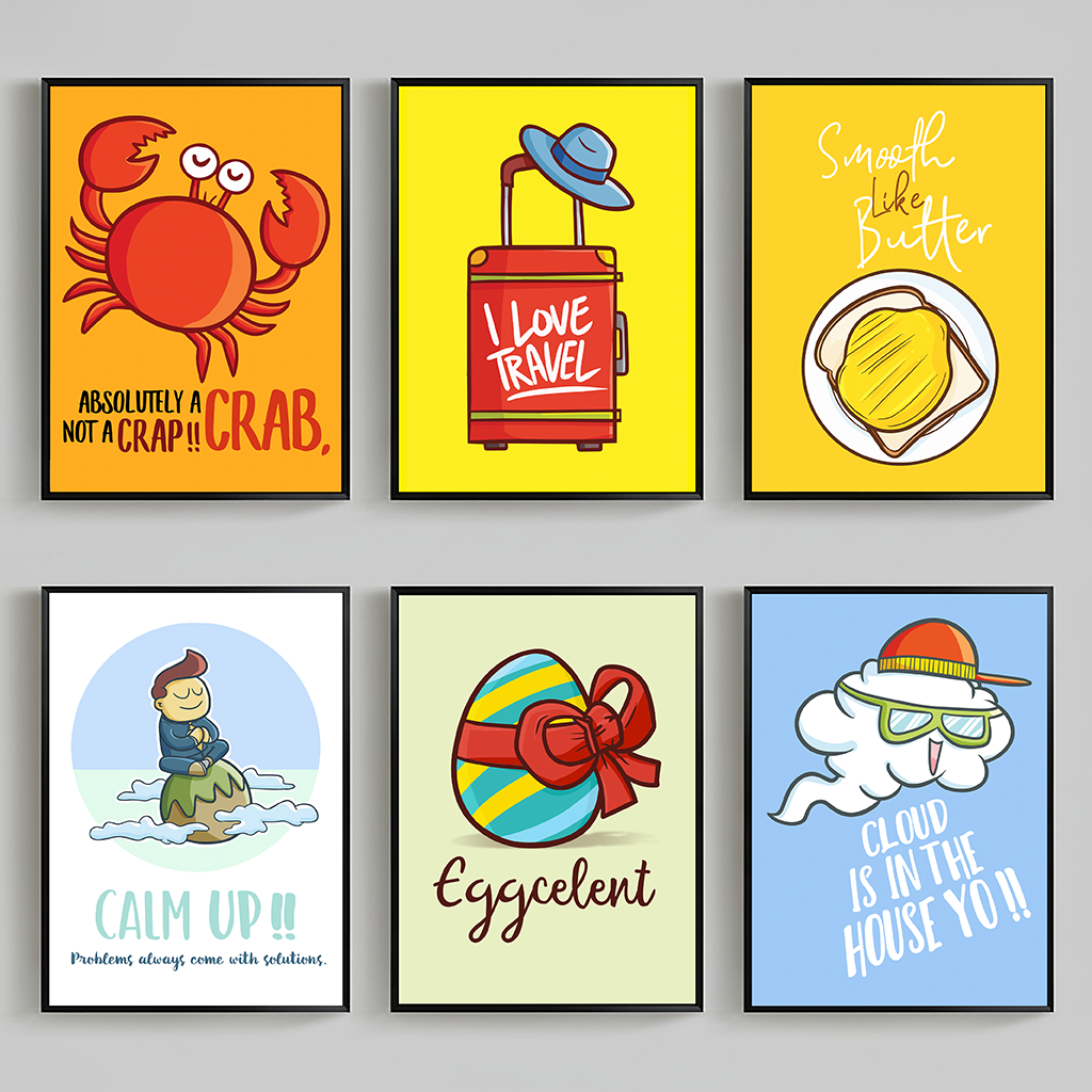 Cartoon Nursery Wall Art, Funn - Baby Food Quote บทวิจารณ์และราคา