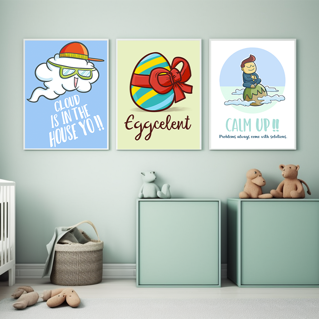 Cartoon Nursery Wall Art, Funn - Baby Food Quote บทวิจารณ์และราคา