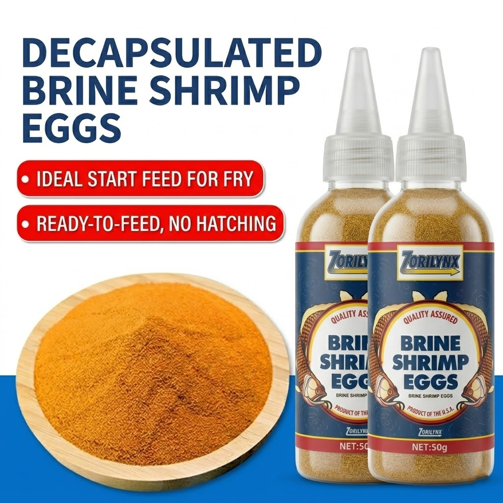50g Decapsulated Brine Shrimp  - Baby Food Shrimp บทวิจารณ์และราคา