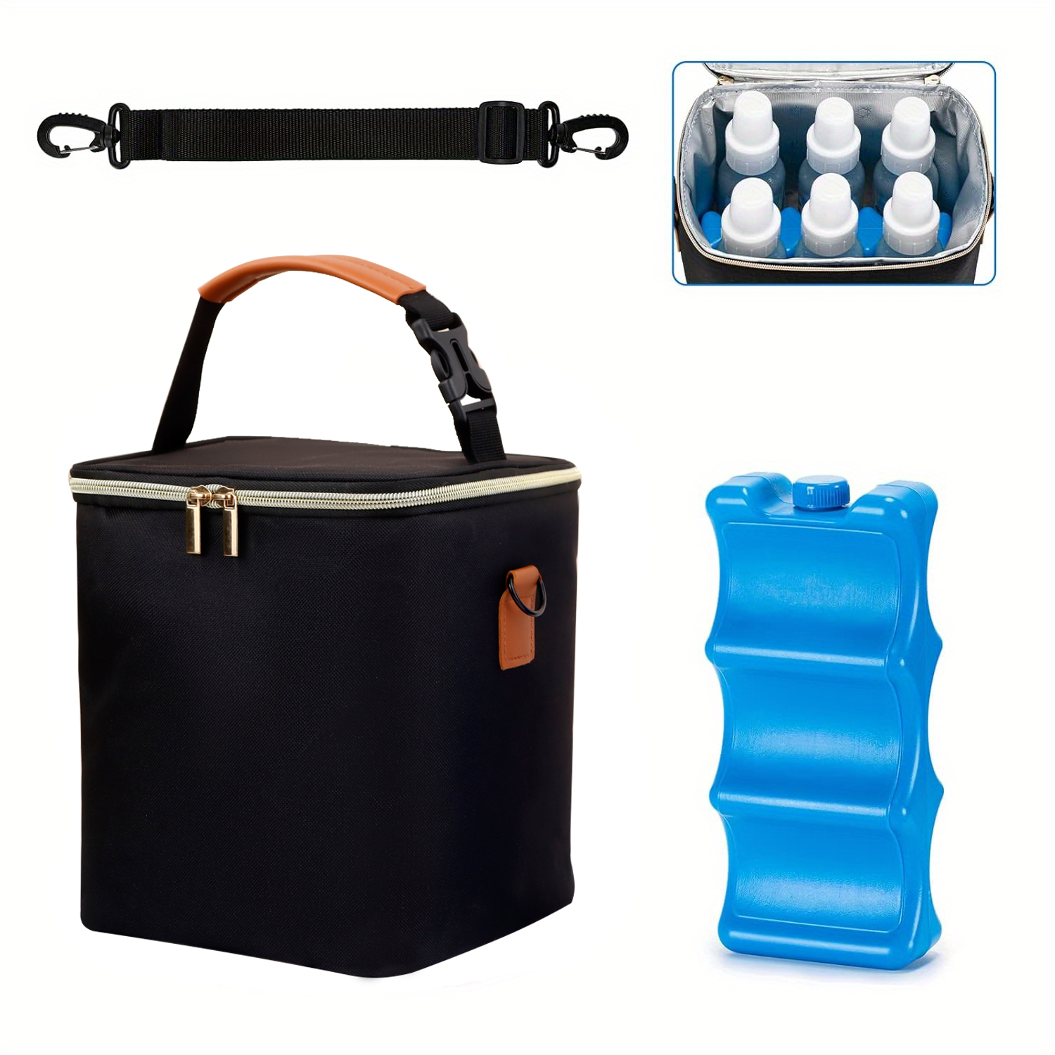Portable Breastmilk Cooler Bag - Baby Food With Fiber บทวิจารณ์และราคา