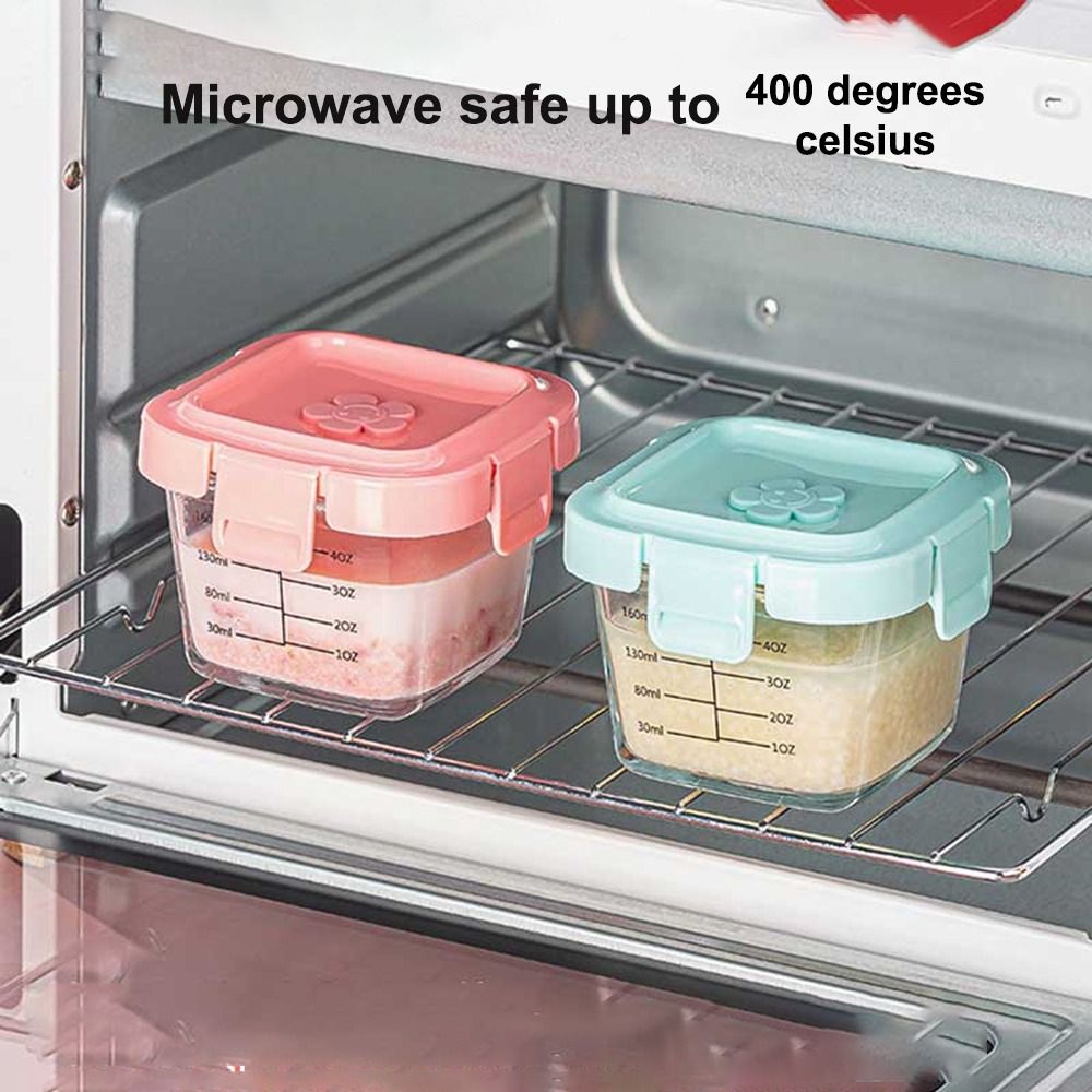 Glass Food Storage Box New 170 - Baby Food Glass บทวิจารณ์และราคา