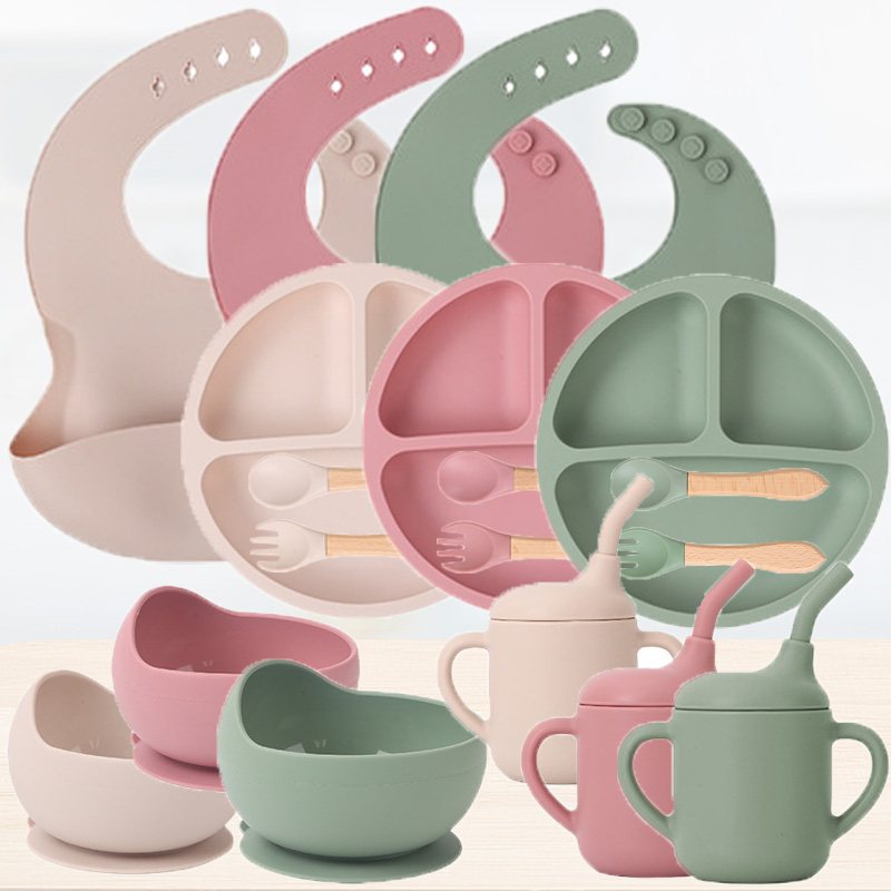 Children's silicone tableware  - Baby Food For 1 Year Old บทวิจารณ์และราคา