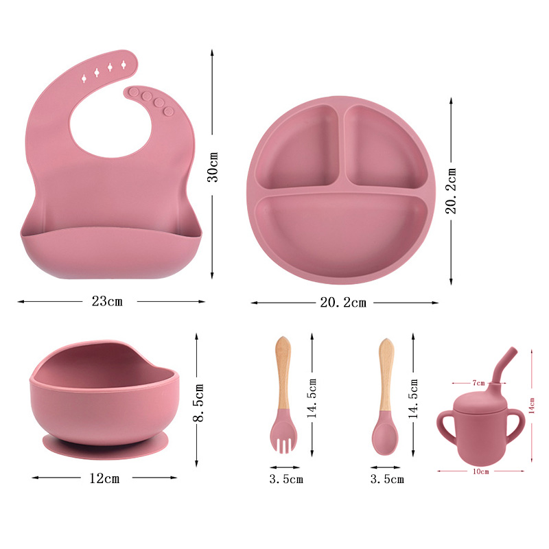 Children's silicone tableware  - Baby Food For 1 Year Old บทวิจารณ์และราคา
