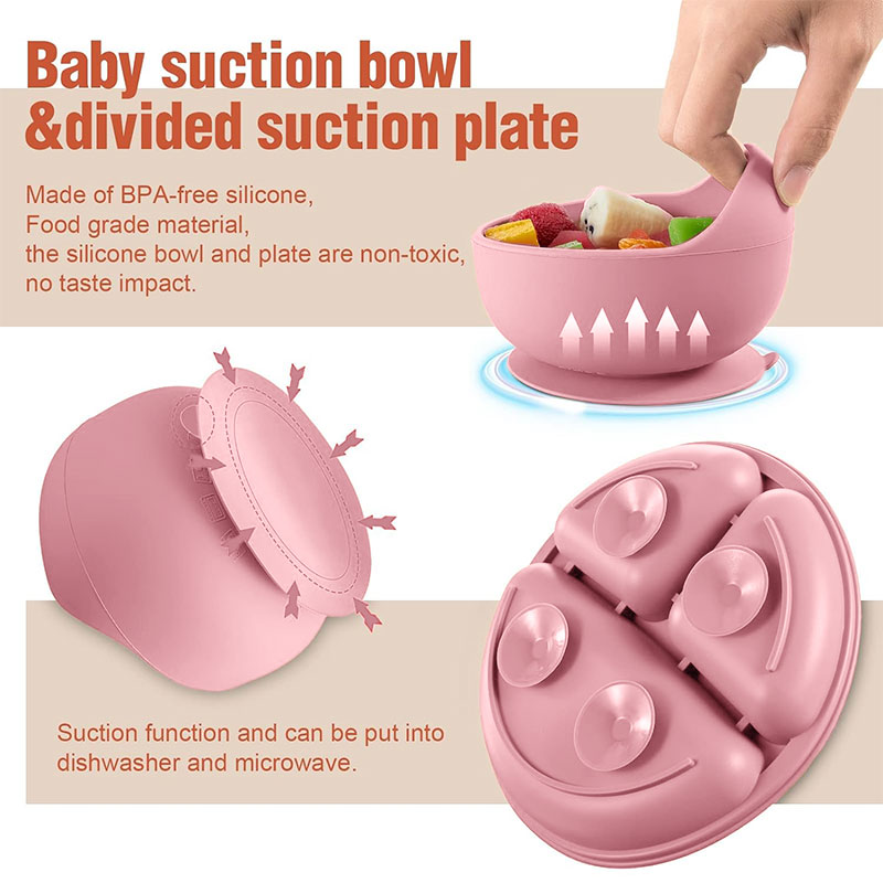 Children's silicone tableware  - Baby Food For 1 Year Old บทวิจารณ์และราคา