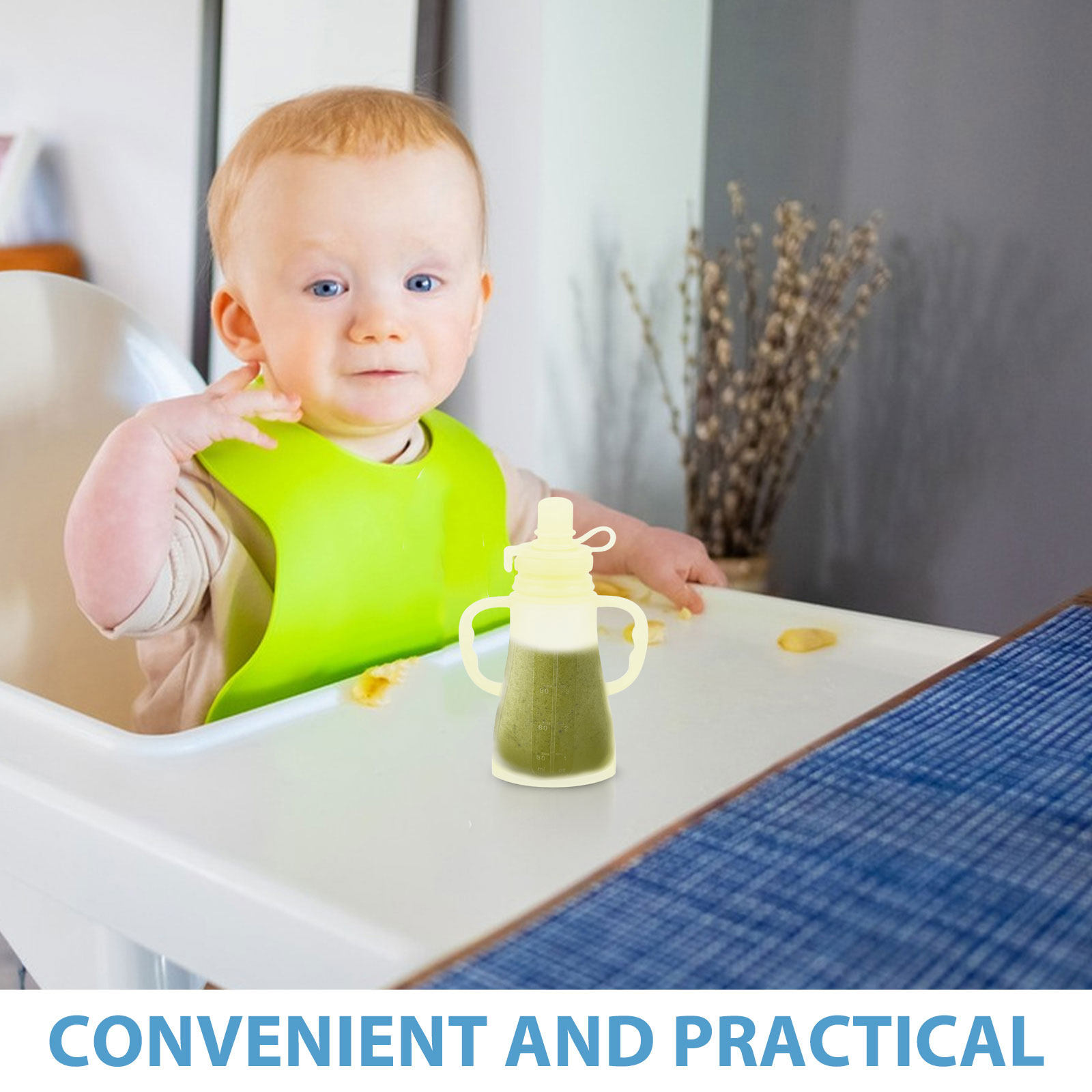 Silicone Baby Food Pouches Lig - Baby Food Reusable Pouches บทวิจารณ์และราคา
