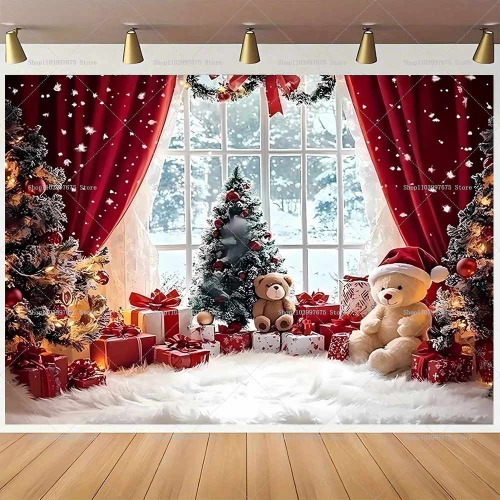 Merry Christmas Backdrops Wond - Baby Food For 1 Year Old บทวิจารณ์และราคา