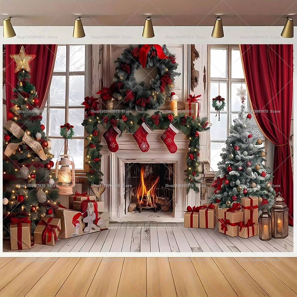 Merry Christmas Backdrops Wond - Baby Food For 1 Year Old บทวิจารณ์และราคา