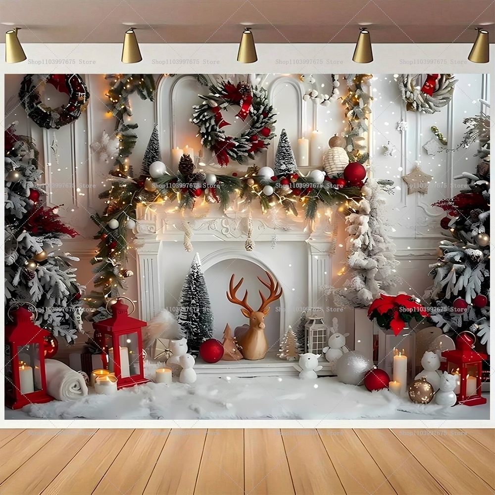 Merry Christmas Backdrops Wond - Baby Food For 1 Year Old บทวิจารณ์และราคา