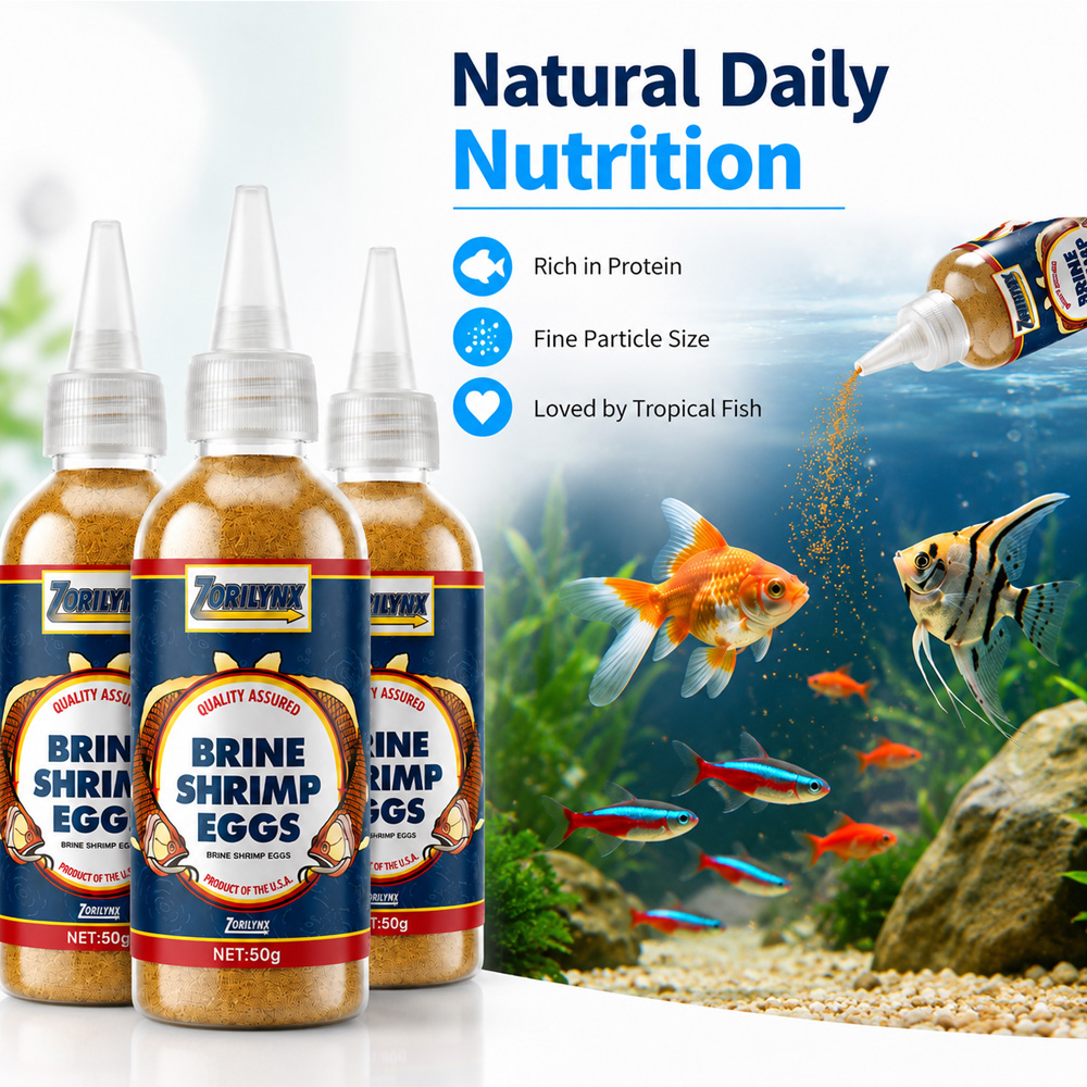 ZORILYNX 50g Premium Brine Shr - Baby Food Shrimp บทวิจารณ์และราคา