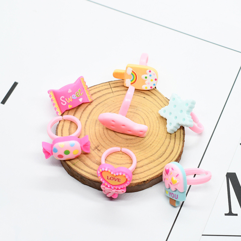 20pcs/lot Cute Kids Rings Cand - Baby Food Tracker บทวิจารณ์และราคา