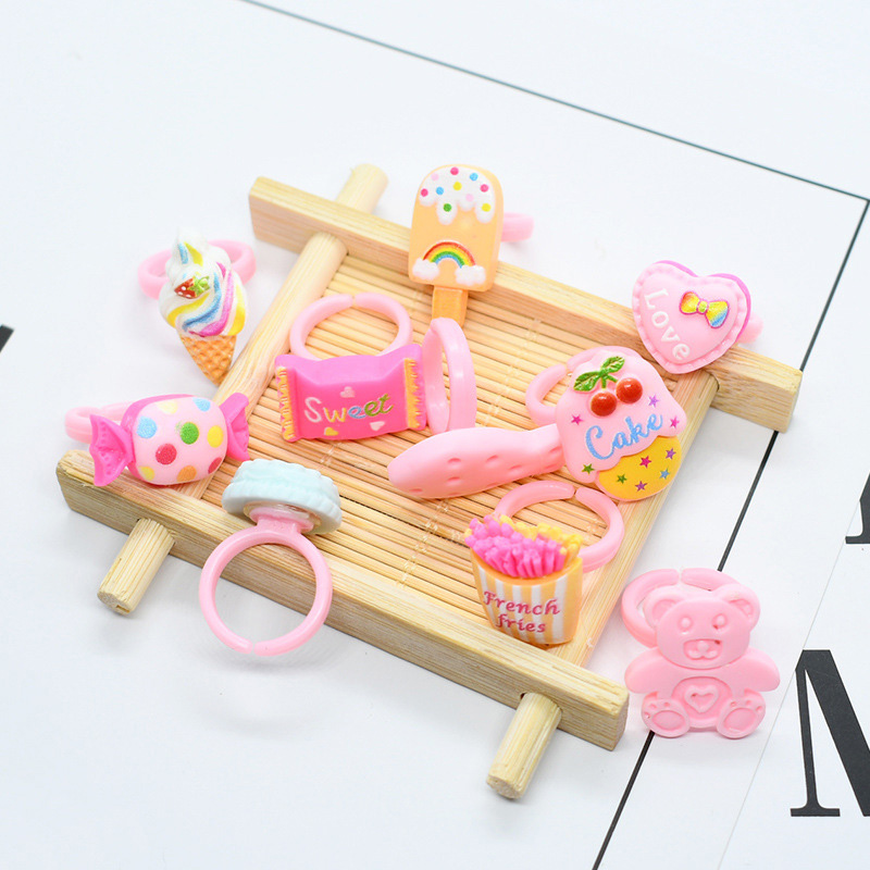 20pcs/lot Cute Kids Rings Cand - Baby Food Tracker บทวิจารณ์และราคา