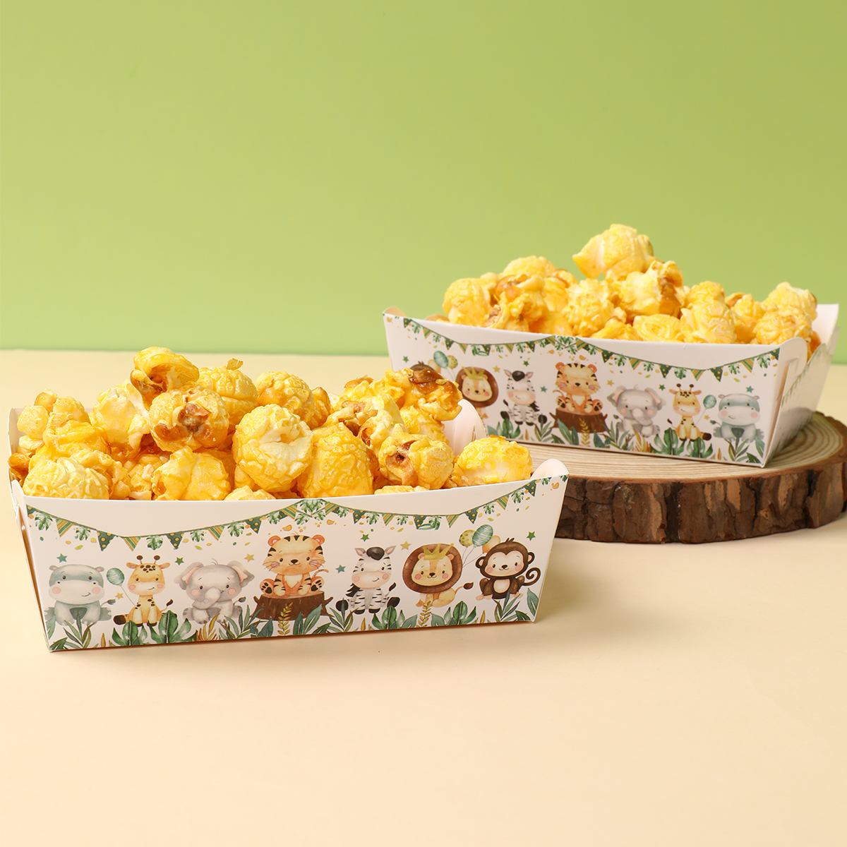 Jungle Animal Mini Snack Trays - Baby Food For 1 Year Old บทวิจารณ์และราคา