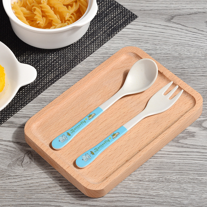 Bamboo Fiber Children's Cutler - Baby Food With Fiber บทวิจารณ์และราคา