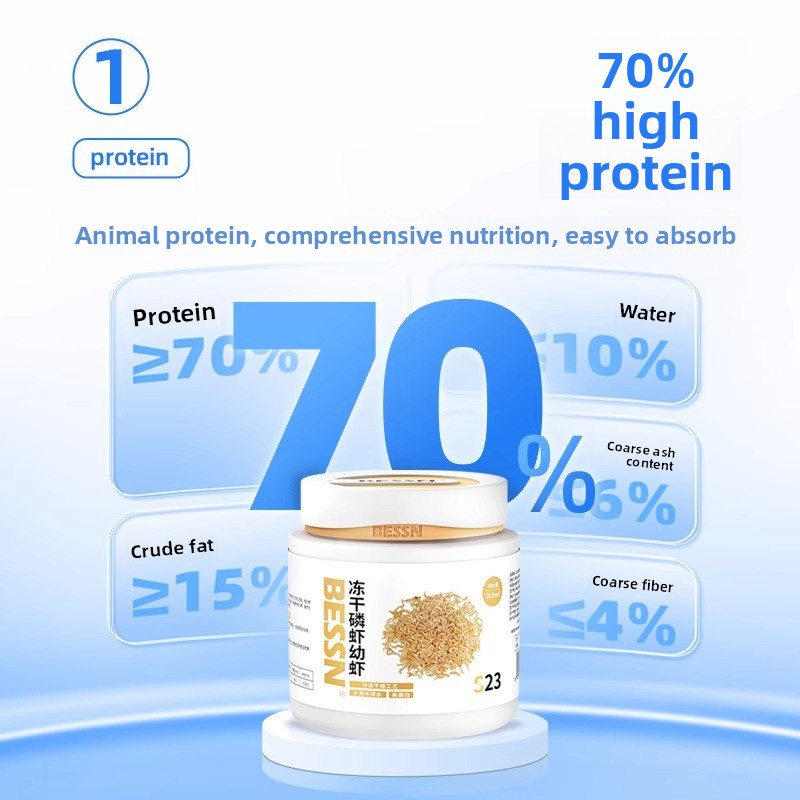 BESSN Freeze-Dried Krill & Bab - Baby Food Shrimp บทวิจารณ์และราคา