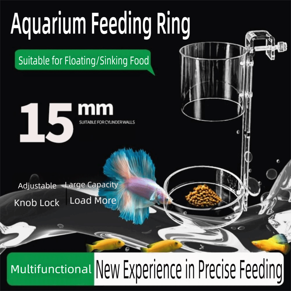 Acrylic Aquarium Feeders Ring  - Baby Food Shrimp บทวิจารณ์และราคา