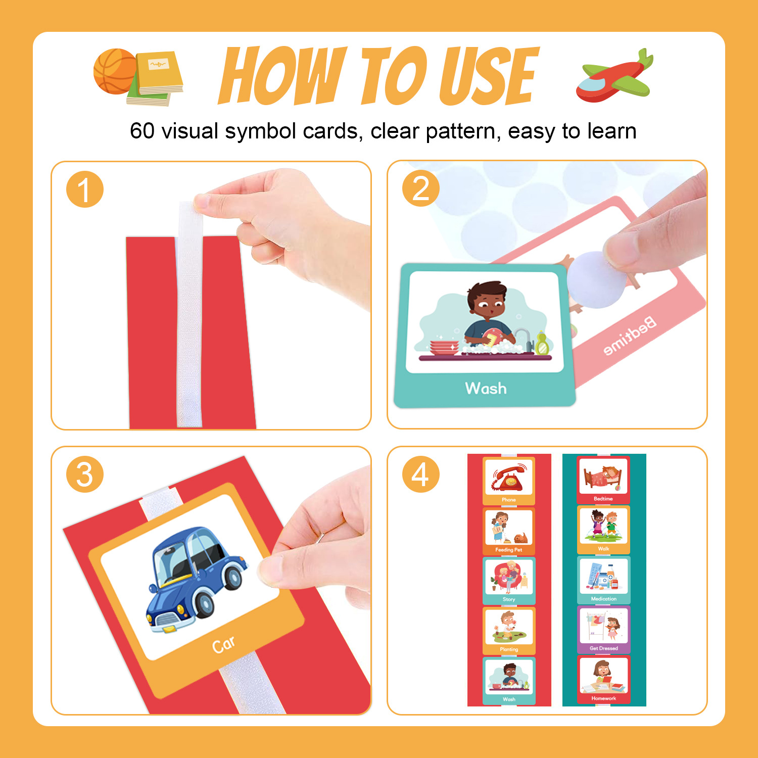 60 Pcs Visual Schedule Visual  - Baby Food Tracker บทวิจารณ์และราคา