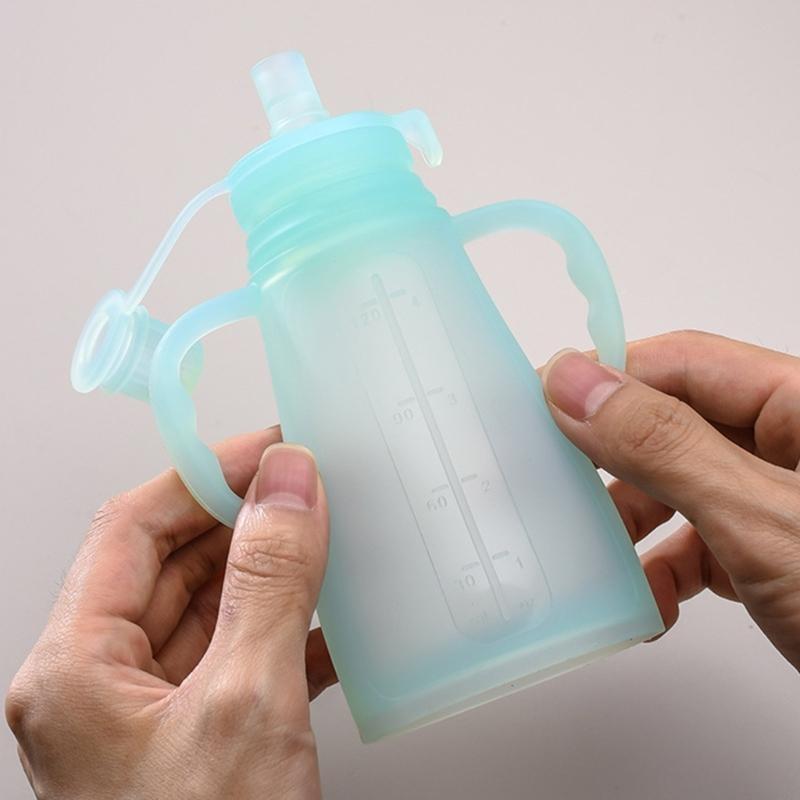 Portable Leakproof Silicone Ba - Baby Food Reusable Pouches บทวิจารณ์และราคา