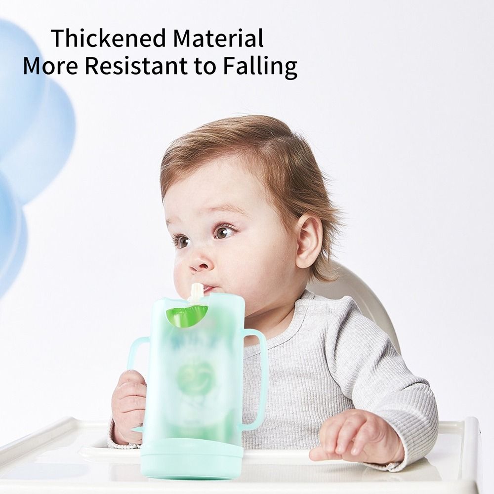Plastic Squeeze Pouch Holder C - Baby Food Reusable Pouches บทวิจารณ์และราคา