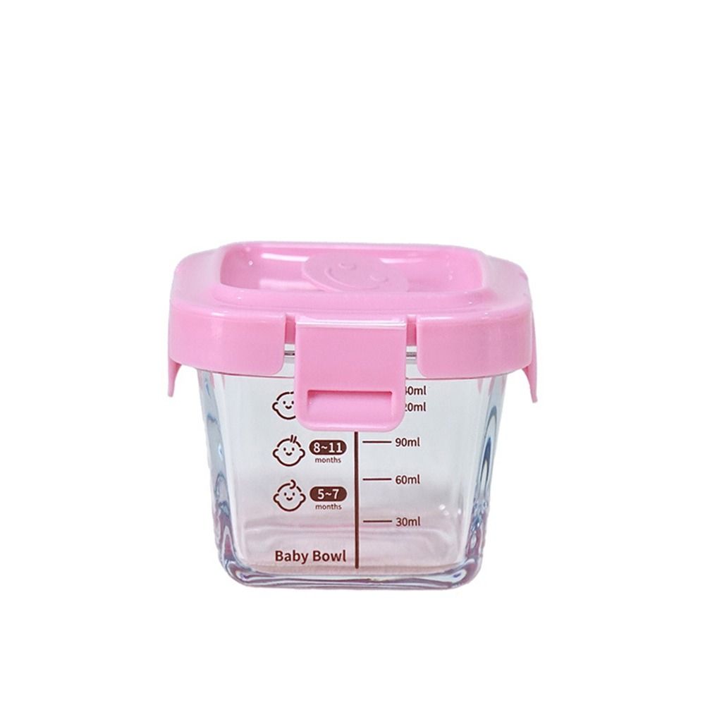 170ml Glass Food Storage Box F - Baby Food Glass บทวิจารณ์และราคา