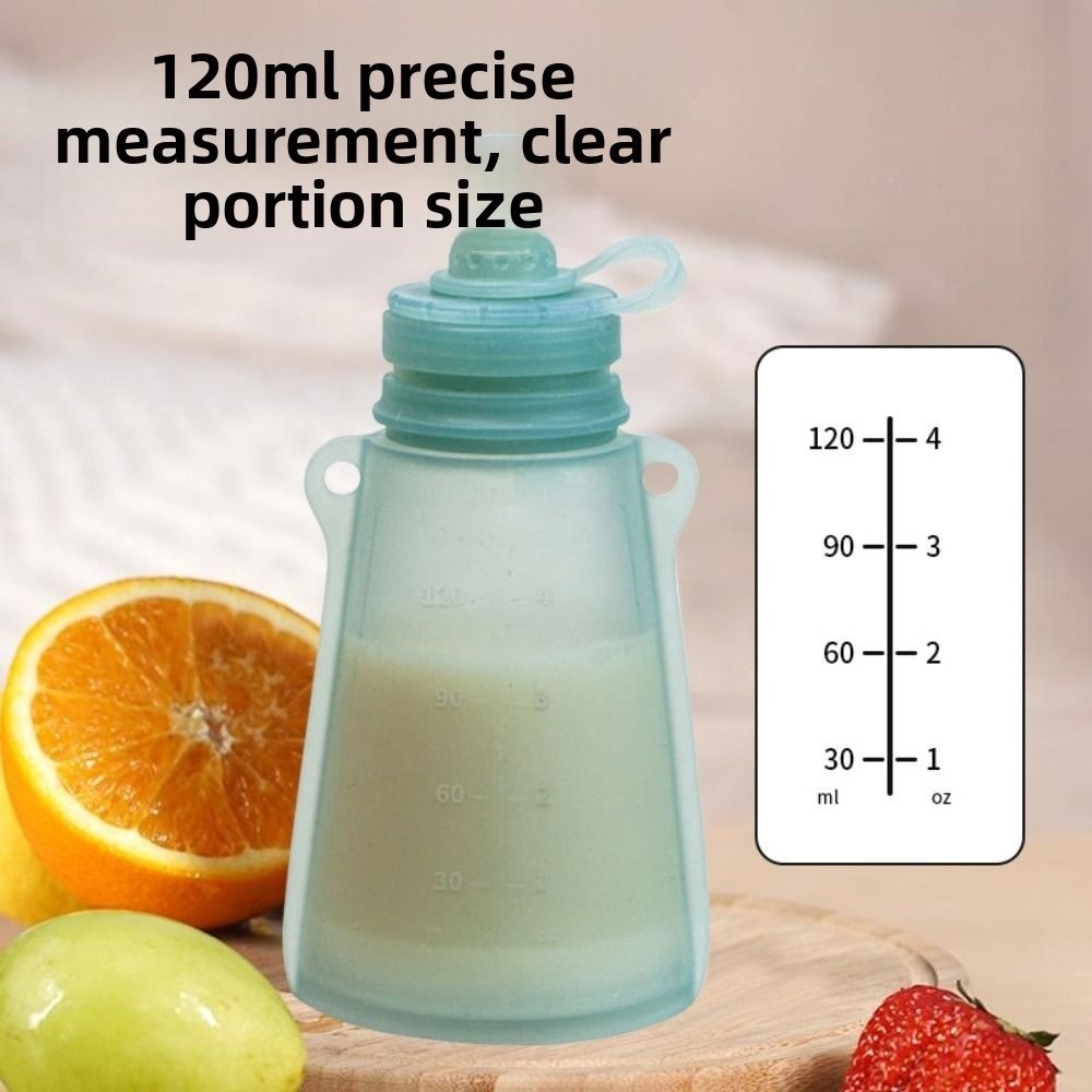 BPA Free Silicone Baby Food Po - Baby Food Reusable Pouches บทวิจารณ์และราคา