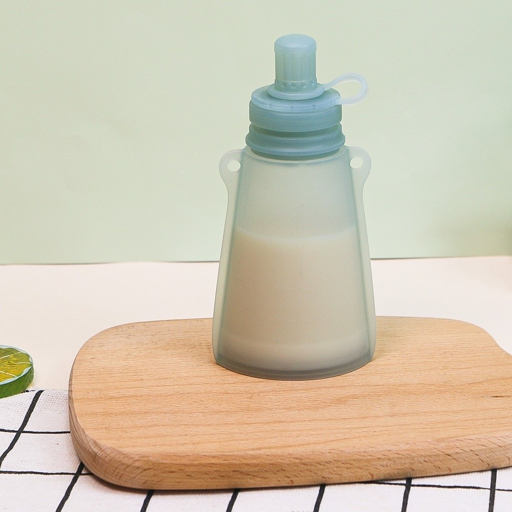 BPA Free Silicone Baby Food Po - Baby Food Reusable Pouches บทวิจารณ์และราคา