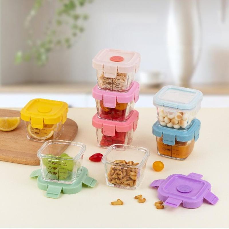 And Heat-resistant Storage Box - Baby Food Glass บทวิจารณ์และราคา