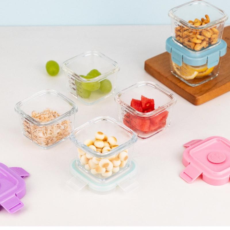 And Heat-resistant Storage Box - Baby Food Glass บทวิจารณ์และราคา
