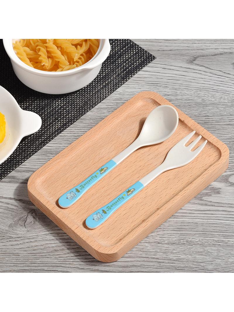 Bamboo Fiber Children's Cutler - Baby Food With Fiber บทวิจารณ์และราคา