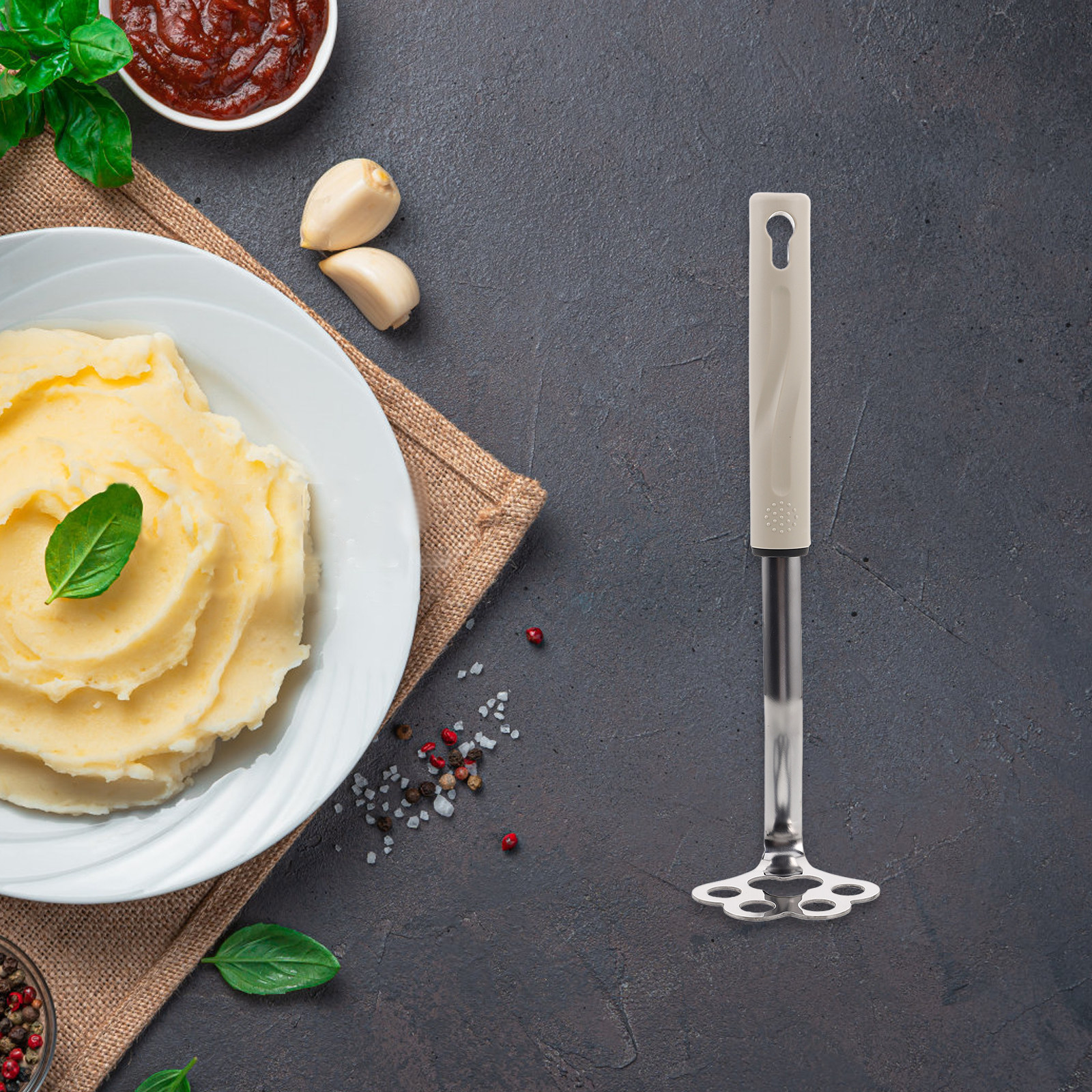 Mini Stainless Steel Potato Ma - Baby Food With Avocado บทวิจารณ์และราคา