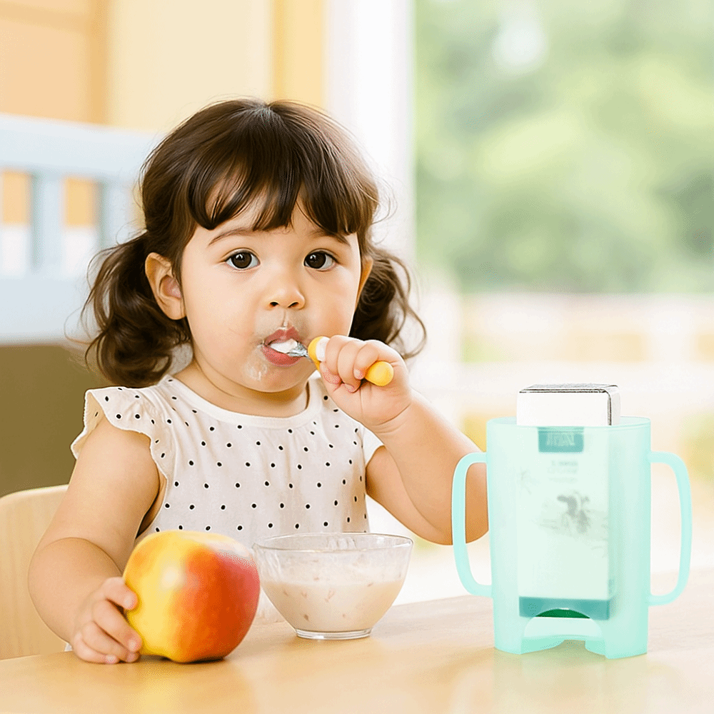 Portable Plastic Squeeze Pouch - Baby Food Reusable Pouches บทวิจารณ์และราคา
