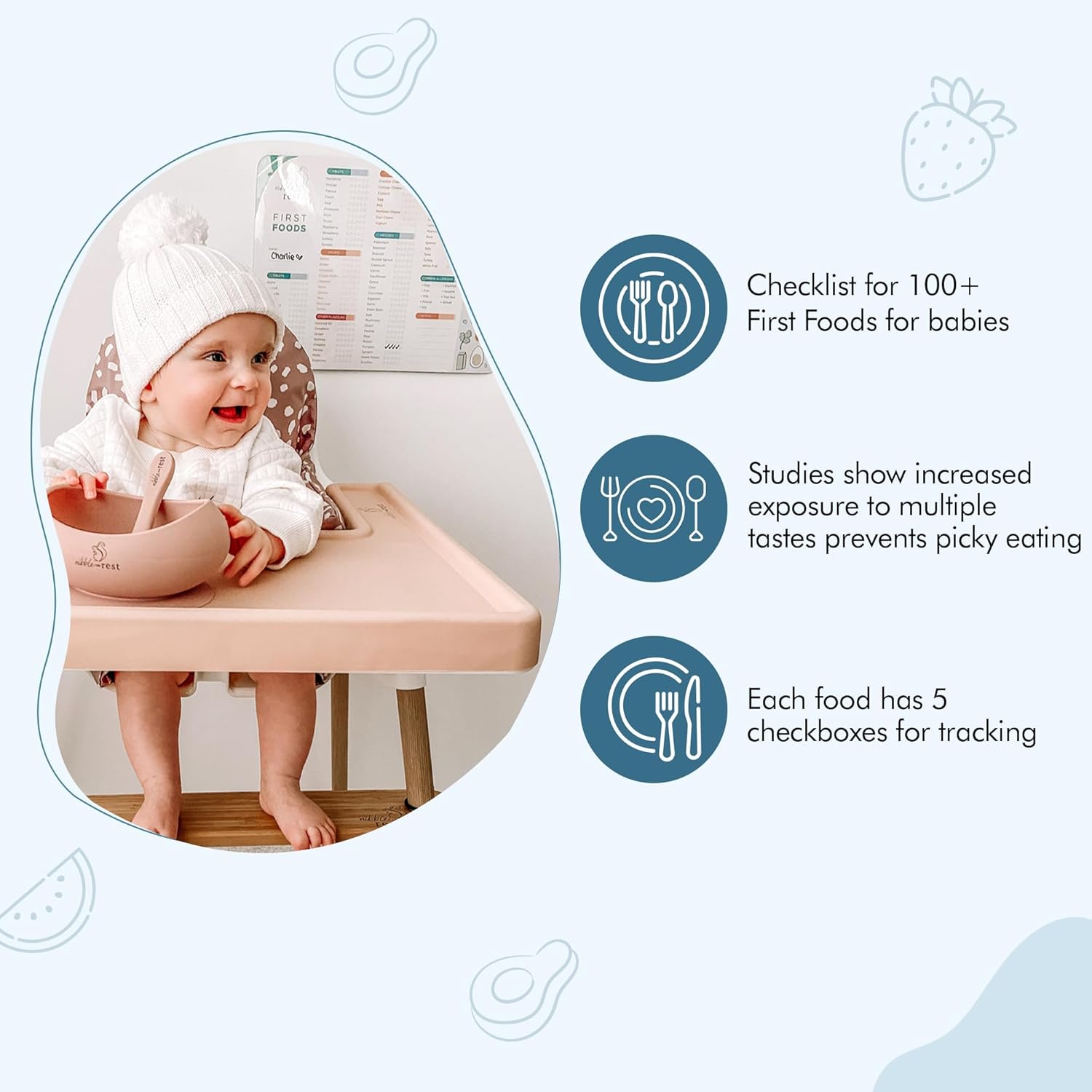 Baby First Foods Tracker Fridg - Baby Food Tracker บทวิจารณ์และราคา