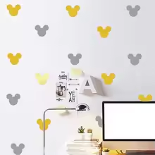 24pcs Cartoon Mouse Head Wall  - Baby Food Glass บทวิจารณ์และราคา