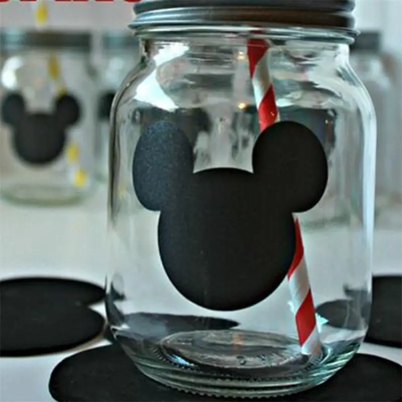 24pcs Cartoon Mouse Head Wall  - Baby Food Glass บทวิจารณ์และราคา