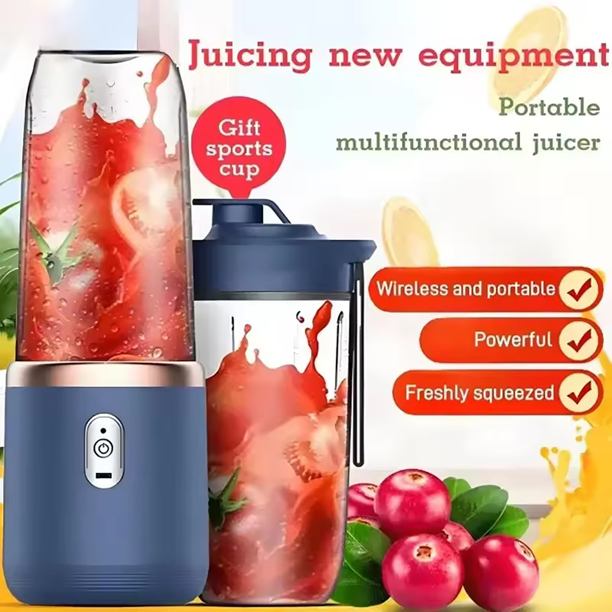 1pc  Children's electric juice - Baby Food For 1 Year Old บทวิจารณ์และราคา