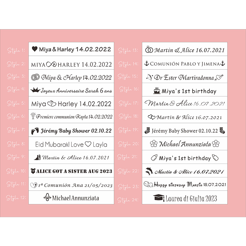 100pcs Personalized Colored Wo - Baby Food For 1 Year Old บทวิจารณ์และราคา
