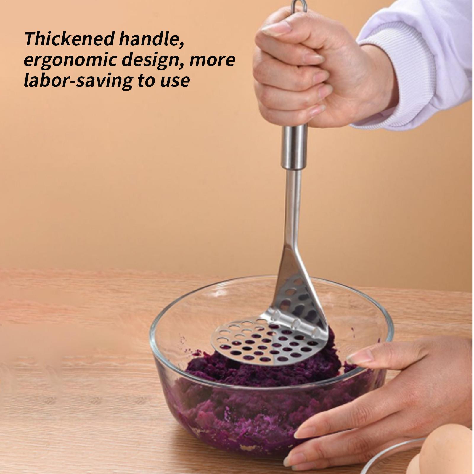 Potato Masher Stainless Steel  - Baby Food With Avocado บทวิจารณ์และราคา