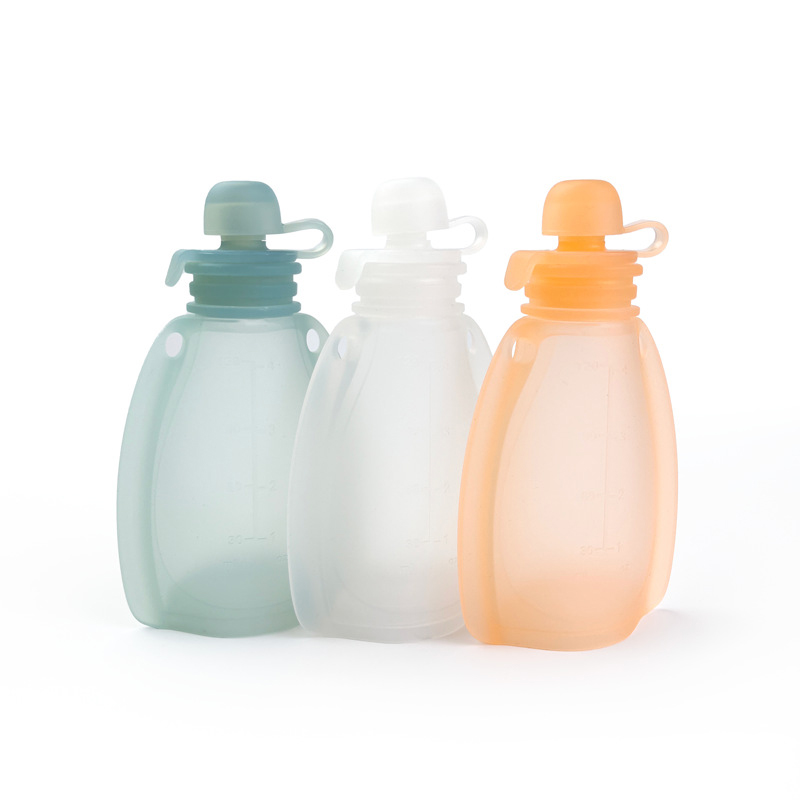 Baby Food Pouches Reusable Squ - Baby Food Reusable Pouches บทวิจารณ์และราคา